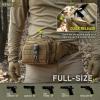 WYNEX Concealed Carry Fanny Pack Pistol Pouch, Tactical Fanny Pack Handgun Pouch with Universal Pistol Holster CCW EDC Waist Pack of Adjustable Paracord Suspension System for Men view 3