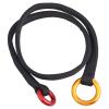 Natudeco 120CM Climbing Lanyard Outdoor Climbing Tree Rescue Wire Lanyard Adjustables Lanyard with Two Hanging Hooks for Ontree Garden Work view 1