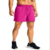 Soothfeel Men's Running Shorts with Zipper Pockets 9"/ 7"/ 5" Lightweight Quick Dry Basketball Gym Workout Athletic Shorts for Men (Hot Pink, M) view 2
