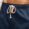 SWJGLITTR Mens Linen Casual Shorts Drawstring Summer Beach Short Pants Lightweight with Pockets and Elastic Waist Shorts (Blue 1,XX-Large) view 2