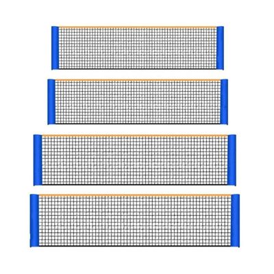 SBTRKT Badminton Net Sports Net Volleyball Net 3/4/5/6m Outdoor Tennis Net Volleyball Net (Color : Blue, Size : 3.1m)