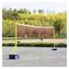 SBTRKT Training Standard Badminton Net Outdoor Badminton Tennis Volleyball Net 6.2 * 0.64M (Color : Red, Size : 6.2x0.64M) view 4