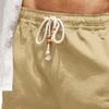 SWJGLITTR Mens Linen Casual Shorts Drawstring Summer Beach Short Pants Lightweight with Pockets and Elastic Waist Shorts (Khaki Color,4X-Large) view 3