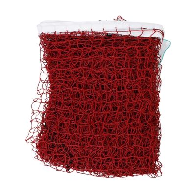 SBTRKT Sport Training Standard Badminton Net Durable Outdoor Tennis Net Mesh Volleyball Net (Color : Red, Size : 2.1m)