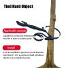 YANBI Portable Wooden Dummy Arms, Space Saving Martial Arts Training Wing Chun Parts, Wing Chun Dummy Spring Stakes for Tree or Hard Object view 4