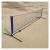 SBTRKT 3-6M Elastic Badminton Net Thickened Foldable & Easy to Install Nylon Tennis Net (Color : Black, Size : 4m) view 4