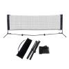 SBTRKT Portable Folding Tennis Net Professional Tennis Badminton Net Suitable for Indoor and Outdoor Use. view 2