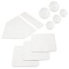 PRAOUTSAD Thrown Down Baseball Bases with Home Plate and Pitching Rubber - Baseball Practice Balls Sets for Backyard Training, Batting Softball view 1