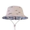 Beach Baby Sun Hat Sunblock Cute Wide Brim Summer boy Fisherman hat Girl Sun hat (Cotton, Beige) view 1