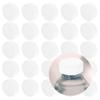 100Pack White Plastic Bottle Caps, 38mm (1.53") Replacement Lids, Leak-Free Screw-on Caps for Juice, Milk, Water Bottles Tops and Diy Crafts view 1