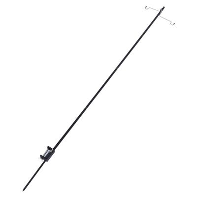 POPETPOP 1set Alloy Camping Lamp Stand Kit Portable Light Stand for Outdoor Use Lightweight Detachable Design for Camping Hiking Fishing and Setup