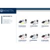 Beretta Mini Headset E2 32db SNR Soft Silicone Ergonomic Shooting Noise Protection, Yellow Fluo view 3
