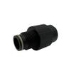 CHMINGDE HPA G1/2-14 Threads Tank Inline On/Off ASA Adapter CO2/Compressed Air Pin Valve Depressor Black Adaptor 1 Piece view 1