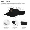 WEIRUYBC That's Whats I Do I Fix Stuff and I Know Things Visor Adjustable Sun Visor Cap Unisex-Adult Golf Visor Summer Beach Hats Athletic Empty Top Black view 2