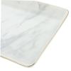 WHAMVOX Ceramic Jewelry Tray with Marble Pattern Decorative Necklace and Ring Holder Nordic Style Storage for Home Desktop and Jewelry Display Large for Daily Use view 4