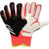 GJPWAKWM Soccer Goalkeeper Gloves Goalie Training Gloves Strong Grip Anti-Slip and Breathable for Adults and Children (Black red,6) view 1