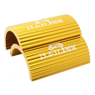 WHAMVOX Handlebar Shim Adapter Kit 2pcs Aluminum Alloy Bike Handlebar Stem Reducer for 25.4 to 31.8mm