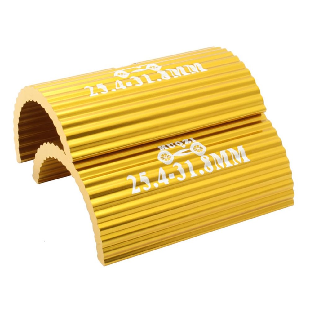 WHAMVOX Handlebar Shim Adapter Kit 2pcs Aluminum Alloy Bike Handlebar Stem Reducer for 25.4 to 31.8mm