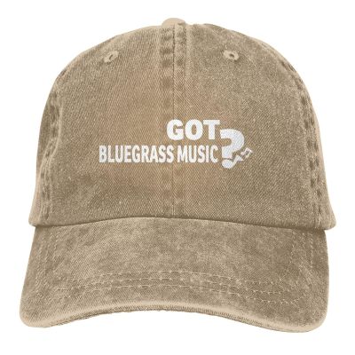 GEZHONU Got Bluegrass Music Funny Hat Adjustable Denim Baseball Cap Natural Dad Hat Men Women