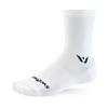 Swiftwick - ASPIRE FIVE Cycling Socks, Maximum Breathability, Crew (White, Large) view 1
