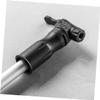 POPETPOP Bike Pump Mini Tire Pump Portable Cycling Tire Inflator for Bike Rear Fork Suspension Black view 3