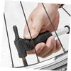 POPETPOP Bike Pump Mini Tire Pump Portable Cycling Tire Inflator for Bike Rear Fork Suspension Black view 4