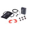 Beretta Mini Headset E2 32db SNR Soft Silicone Ergonomic Shooting Noise Protection, Orange Fluo view 1
