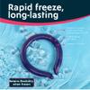Magic Gel Neck Ring Coolers - Wearable Neck Cooling Ice Pack - Reusable Cool Body Cooler Tube - Cold Gel Wrap Ice Packs for Necks - Perfect for Athletes or Outdoor Workers - Navy view 4