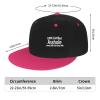 100% Certified Assholes Loves Me Or Hate Me Hat Flat Brim Baseball Cap Hip Hop Hat Trucker Dad Hats Pink view 2