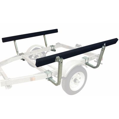 Overton's Bunkboard-Style Boat Guide-Ons Carpet-Covered, Fits Up to 4-1/4" Trailer Frames, Pre-Galvanized Steel, Adjustable Mounting, Hardware Included, Set of 2