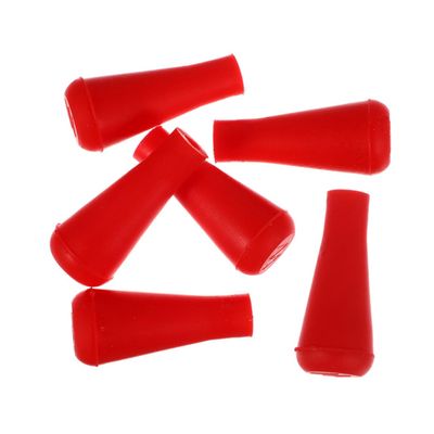 SUPVOX 6pcs Soft Rubber Arrowheads for Archery Practice Durable and for Standard Arrows Compatible with Bows for Outdoor Practice and Stump Shooting