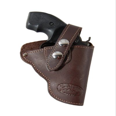 Barsony New Brown Leather OWB Holster for Kimber K6S DCR Right