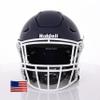 Riddell SpeedFlex Adult w/White SF-2EG-II Facemask + US Flag Decal (Matte Navy Helmet, Small Helmet) - Green Gridiron view 2