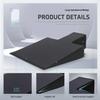 Faittd Large Upholstered Wedge, Exercise Equipment for Pilates Reformer, Workout Pad for Floor Exercises, Ideal for Athletes and Physical Therapy, Pilates Home Gym or Studio Use view 2