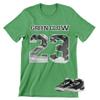 Shirt to Match - 3 Green Glow Sneakers, Men's Graphic Tee. view 1