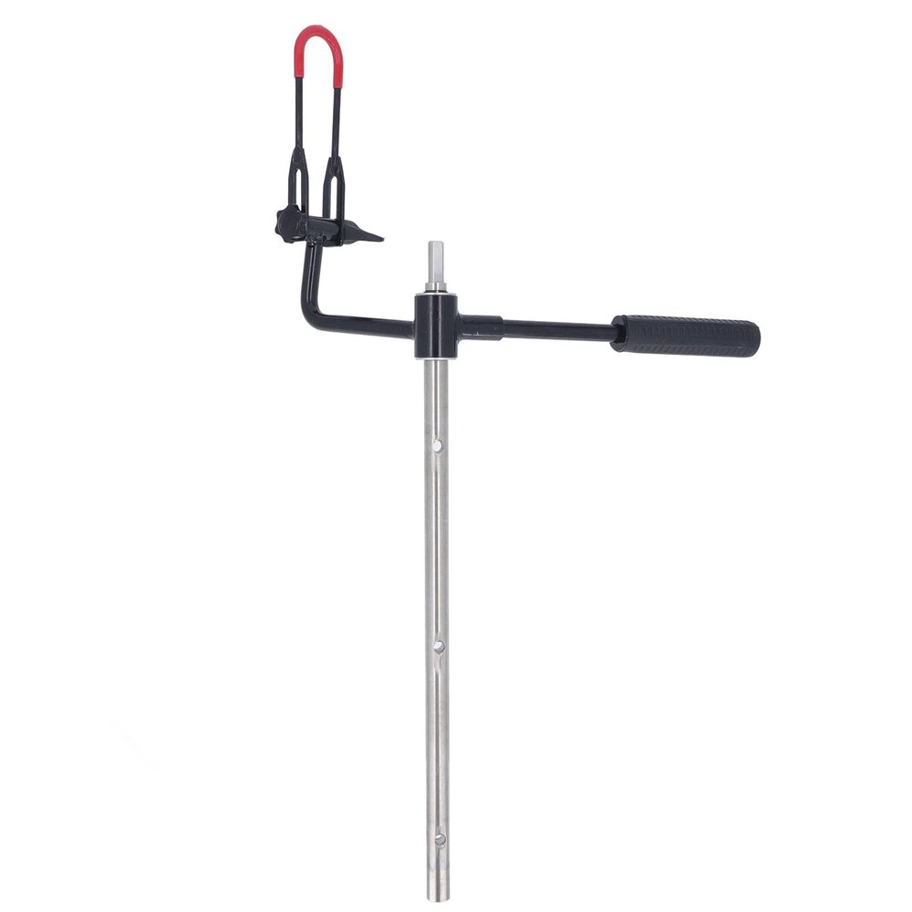 LiebeWH Alloy Steel Ice Fishing Drill Bit Extension Rod 20 Inch Length for Ice Fishing Drill with Handle and Electric Drill Connector, LiebeWHi13wfpohum