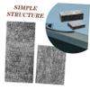 SUPVOX 12pcs Rubber Billiard Table Cushion Gasket Pool Table Pad Replacement Billiards Drop Door Protective Pads Pool Accessories view 2