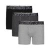 Under Armour UA PERFORMANCE COTTON- SOLID 4, 3-Pack Performance Cotton-Steel, YS view 1
