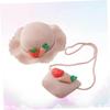 LIFKOME 1set Adorable Boys and Girls Straw Sun Hat Cosplay Bag for Beach and Outdoor Activities view 2