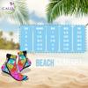CallaSports Neoprene Beach Socks - Water and Sand Socks for Men and Women (XX-Large, Hawaiian Flowers) view 2