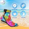CallaSports Neoprene Beach Socks - Water and Sand Socks for Men and Women (XX-Large, Hawaiian Flowers) view 3