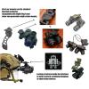 LEESEN Pvs-14 MUM28 MUM14 NVM14 Dual Vision Light Weight Mount,Light Weight Dual Tube Mounting System,Night Vision Goggles Night Vision Adapter, Black view 3