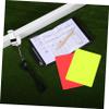 HOOTNEE Referee Necessity Soccer Yellow Red Cards Kit Match Referee Accessory for Football Basketball Volleyball Games view 2