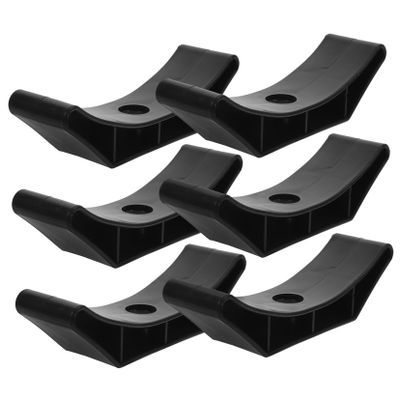 Milisten 6pcs Dumbbell Rack Dumbbell Holder Stand Pp Material Storage Gym Accessory Bracket Workout Weights