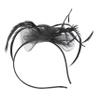 HAPINARY 1pc Bride Mesh Gauze Headband for Party Photography Elegant Headdress for Dance and Masquerade Events Suitable for Women and Girls view 1