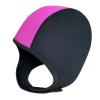 QSTDGVPW Premium Neoprene Diving Hood for, Black Rose Red view 1