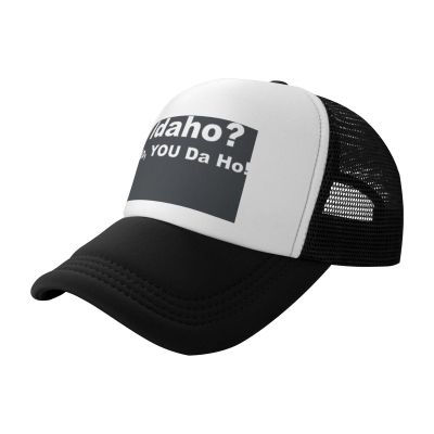ADTEMP Idaho No You Da Ho Unisex Adjustable Outdoor Adult Mesh Baseball Hat Truck Hat Sandwich Hat Black