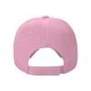Adjustable Panda with Flowers in Hand Baseball Caps for Men Women Hat Truck Driver Hats Funny Baseball Cap Pink view 3