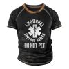 Ymosrh T Shirt Men, Letter Graphic Print Shirts Summer Casual Short Sleeve Tee Shirts for Men Gym Shirt Big and Tall Fashion T-Shirts 2024 Mens Clothing T Shirts Shirts Tshirt (6XL, Black) view 1