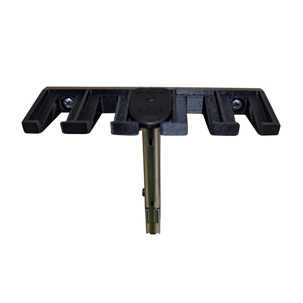 Hammy3DPrints Mount for Walther P22 Mags - Wall | Magazine Holder Storage Rack (4 Mag)